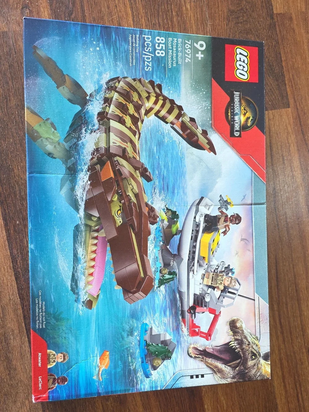 Lego Brown and Green Crocodile Attack Playset